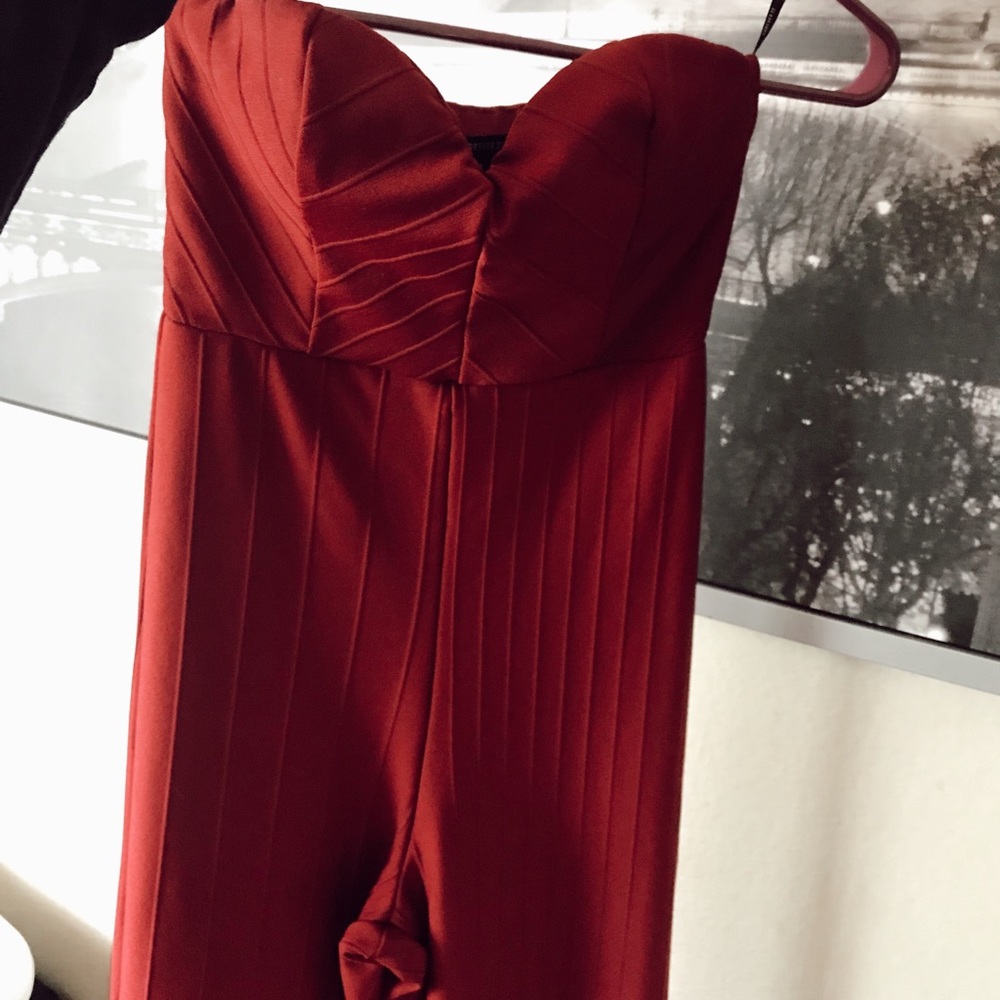 Burgundy Jumpsuit